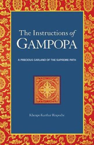 Cover image for The Instructions of Gampopa: A Precious Garland of the Supreme Path