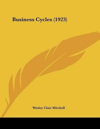 Cover image for Business Cycles (1923)