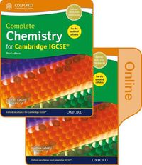 Cover image for Complete Chemistry for Cambridge IGCSE (R) Print and Online Student Book Pack: Third Edition