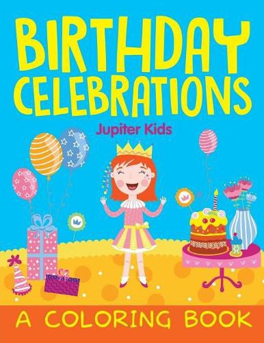 Cover image for Birthday Celebrations (A Coloring Book)