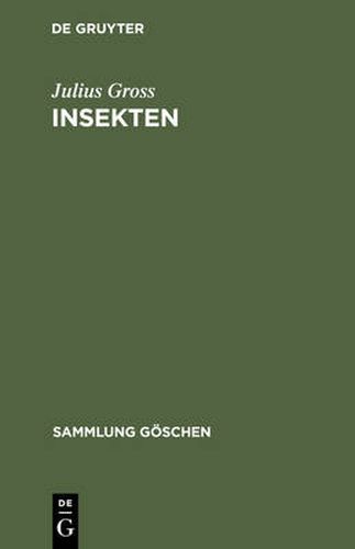 Cover image for Insekten
