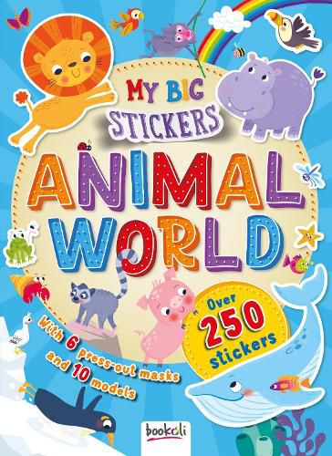 Cover image for My Big Stickers Animal World