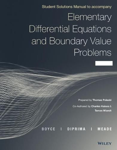 Elementary Differential Equations and Boundary Value Problems