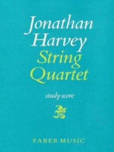 Cover image for String Quartet No. 1