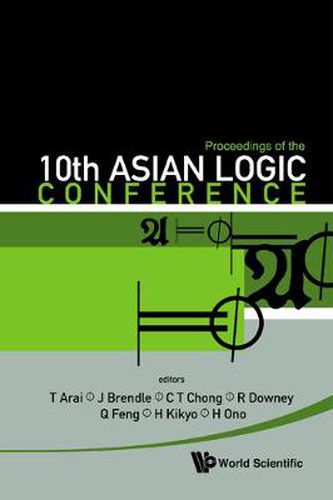 Cover image for Proceedings Of The 10th Asian Logic Conference