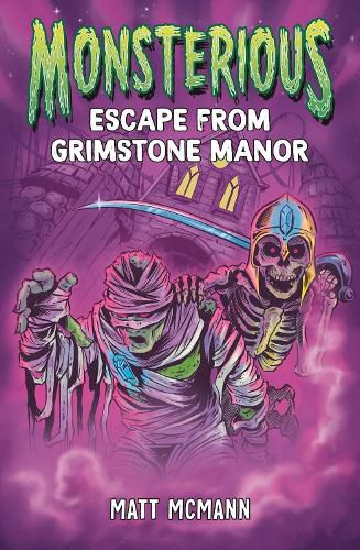 Cover image for Escape from Grimstone Manor (Monsterious, Book 1)