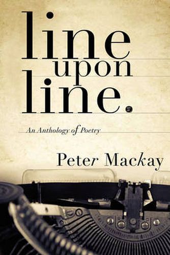 Cover image for line upon line: An Anthology of Poetry