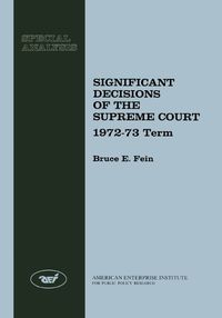 Cover image for Significant Decisions of the Supreme Court