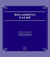 Cover image for Regarding Faure