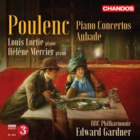 Cover image for Poulenc: Piano Concertos, Aubade