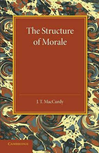 Cover image for The Structure of Morale