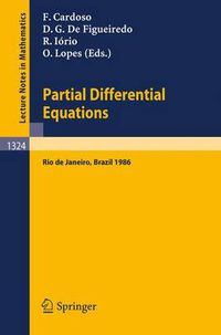 Cover image for Partial Differential Operators: Proceedings of ELAM VIII, held in Rio de Janeiro, July 14-25, 1986