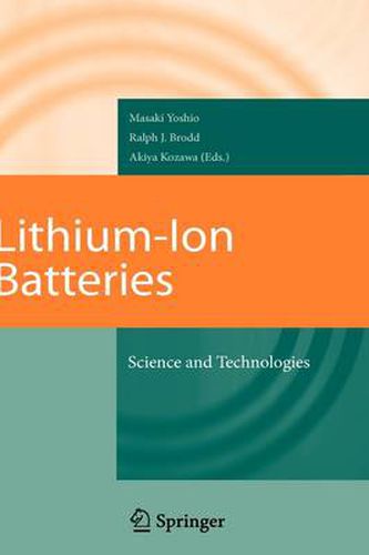 Cover image for Lithium-Ion Batteries: Science and Technologies