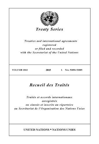 Treaty Series 3062 (English/French Edition)