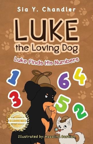 Cover image for Luke the Loving Dog: Luke Finds His Numbers