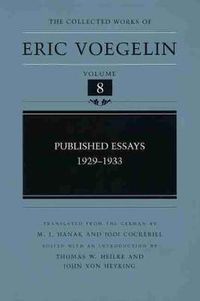 Cover image for Published Essays, 1929-1933 (CW8)