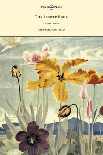 Cover image for The Flower Book - Illustrated by Maxwell Armfield