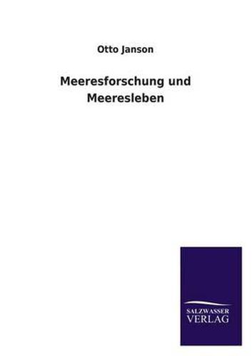 Cover image for Meeresforschung und Meeresleben