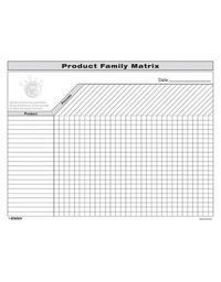 Cover image for VSM: Product Family Matrix: Product Family Matrix