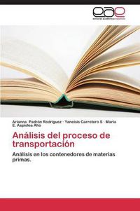 Cover image for Analisis del proceso de transportacion