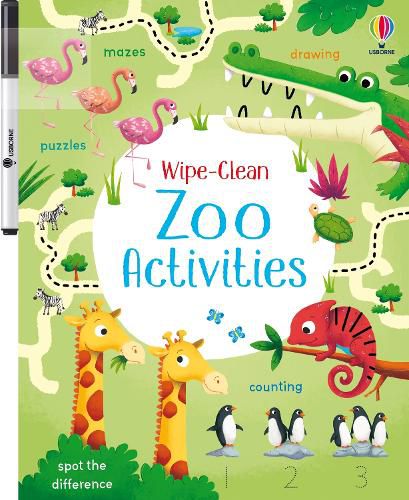 Cover image for Wipe-Clean Zoo Activities