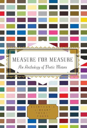 Cover image for Measure for Measure: An Anthology of Poetic Meters