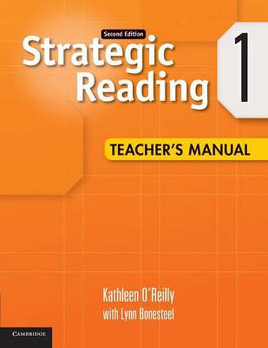 Cover image for Strategic Reading Level 1 Teacher's Manual