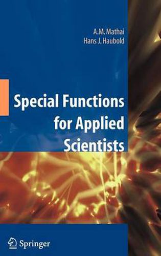 Cover image for Special Functions for Applied Scientists