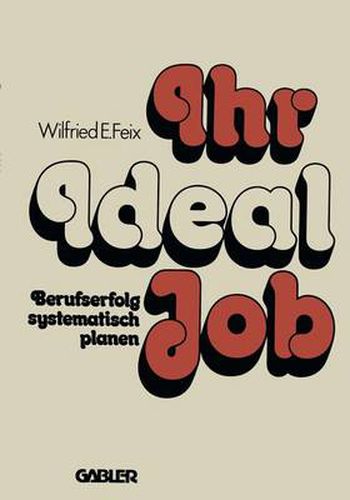 Cover image for Ihr Ideal-Job
