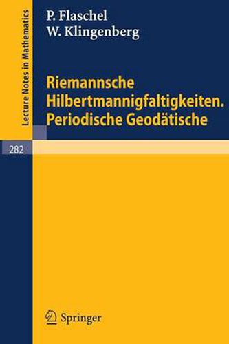 Cover image for Riemannsche Hilbertmannigfaltigkeiten. Periodische Geodatische