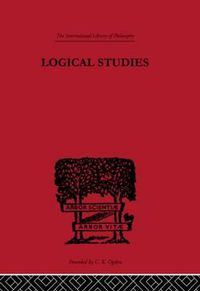 Cover image for Logical Studies