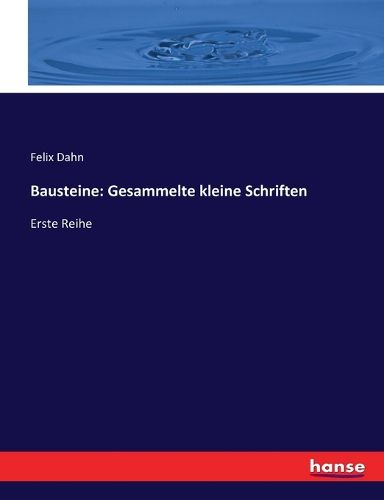 Cover image for Bausteine