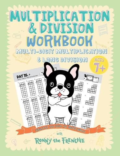 Cover image for Multiplication & Division Workbook - Multi-Digit Multiplication & Long Division