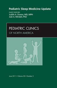 Cover image for Pediatric Sleep Medicine Update, An Issue of Pediatric Clinics