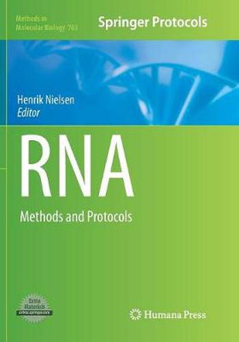 Cover image for RNA: Methods and Protocols