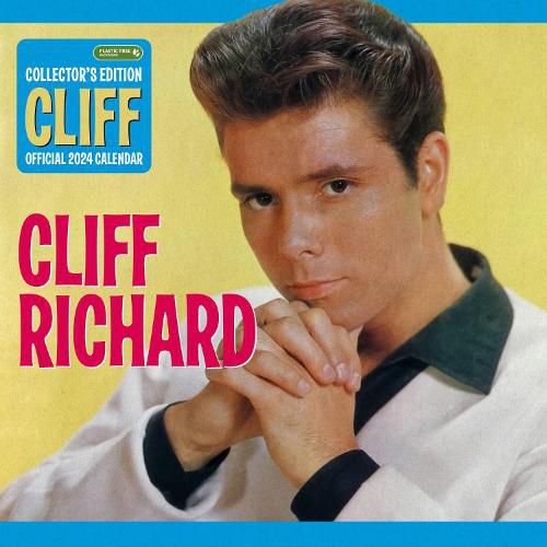 Official Cliff Richard 2024 Collector's Edition Record Sleeve Wall Calendar