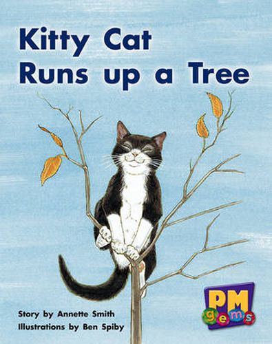 Kitty Cat Runs up a Tree