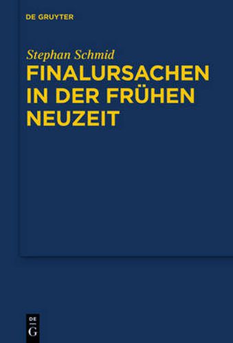 Cover image for Finalursachen in der fruhen Neuzeit