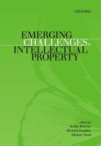 Cover image for Emerging Challenges in Intellectual Property