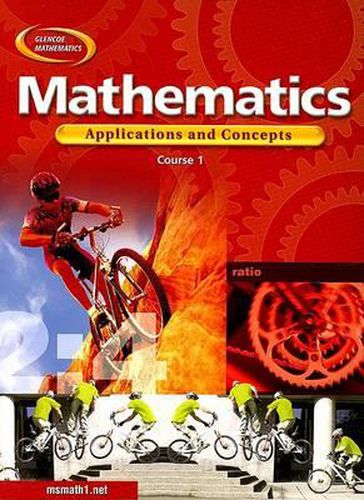Cover image for Mathematics: Applications and Concepts, Course 1, Student Edition