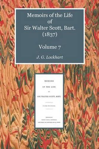 Cover image for Memoirs of the Life of Sir Walter Scott, Bart