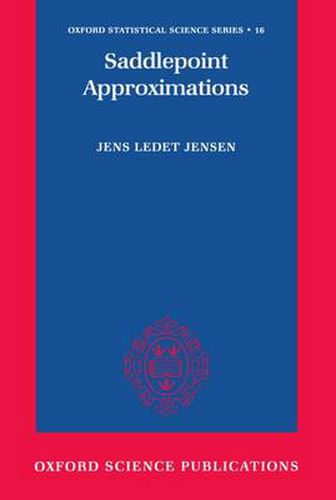 Cover image for Saddlepoint Approximations