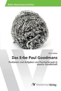 Cover image for Das Erbe Paul Goodmans