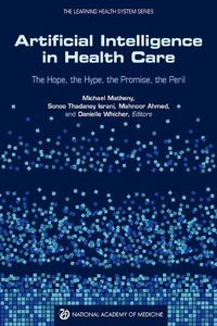 Cover image for Artificial Intelligence in Health Care
