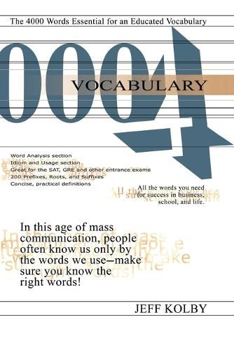 Vocabulary 4000: The 4000 Words Essential for an Educated Vocabulary