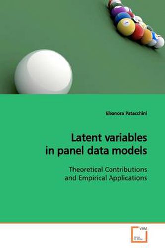 Cover image for Latent Variables in Panel Data Models