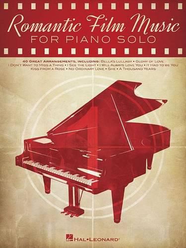 Cover image for Romantic Film Music: 40 Great Arrangements for Piano Solo