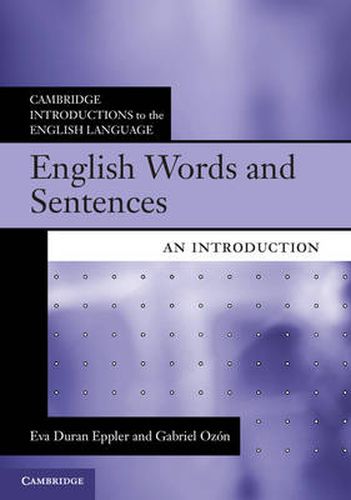 Cover image for English Words and Sentences: An Introduction