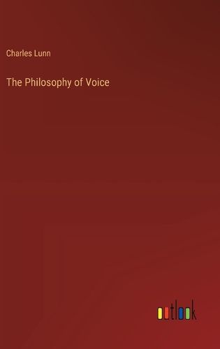 Cover image for The Philosophy of Voice