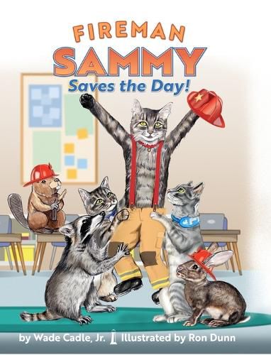 Cover image for Fireman Sammy Saves The Day